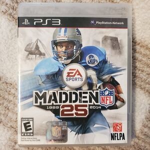 5 for $25 | Playstation 3 Madden 25 NFL EA Sports - UNTESTED